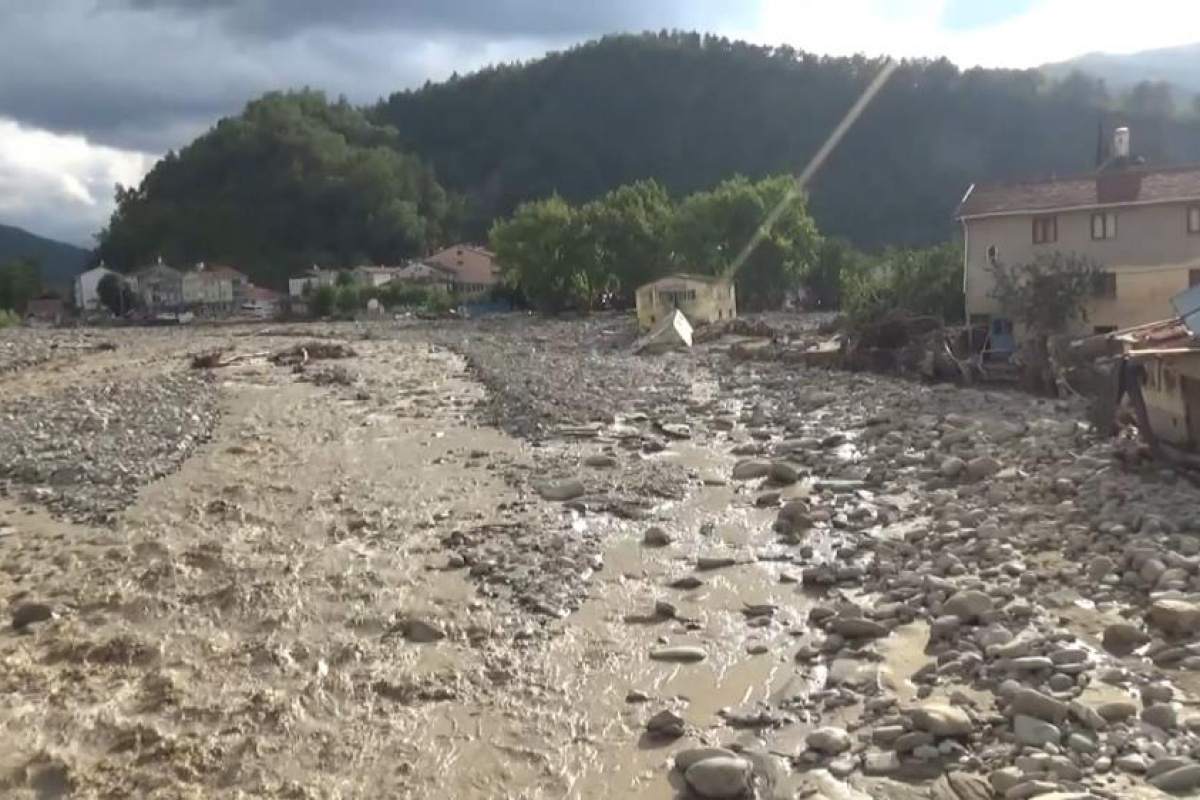 Sinop&#039;ta yaşanan selin ardından Babaçay köyünün son hali