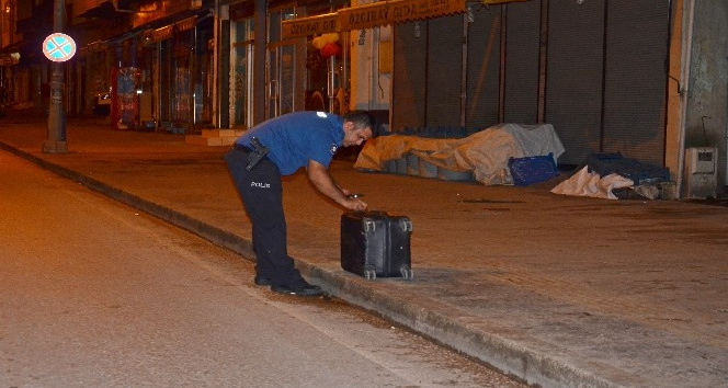 Ünye’de bavul paniği