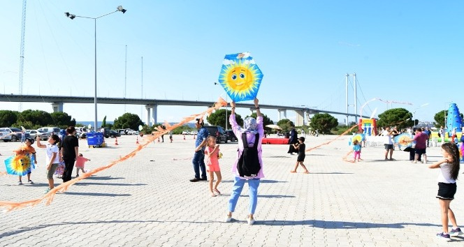 Çocuklar doyasıya eğlendi