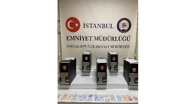 Sancaktepe’de bilgisayardan sanal tombala oynanan iş yerine baskın