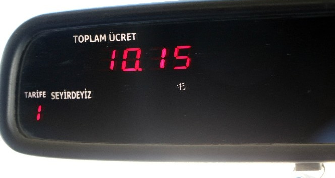 Yozgat’ta taksi ücretlerine zam geldi