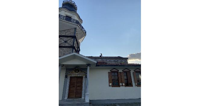 Aleyna Tilki, klip çekimi için Kız Kulesi’nin çatısına çıktı