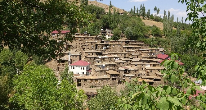 Hizan’ın taş evleri görenleri kendine hayran bırakıyor