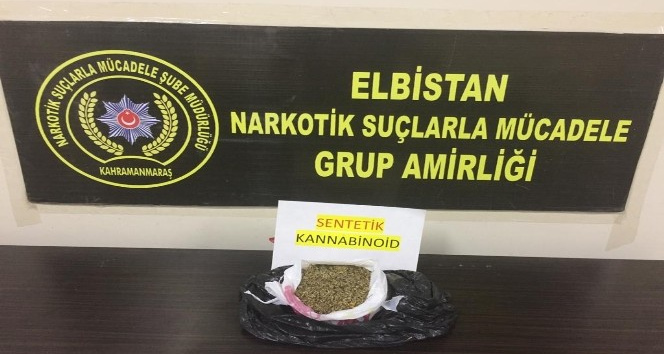 Kahramanmaraş’ta uyuşturucu operasyonunda 2 tutuklama