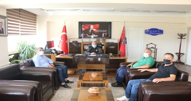 TADDEF’ten Emniyet Müdürüne hayırlı olsun ziyareti