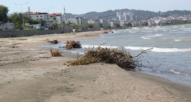 Ordu’da deniz selden aldıklarını geri verdi