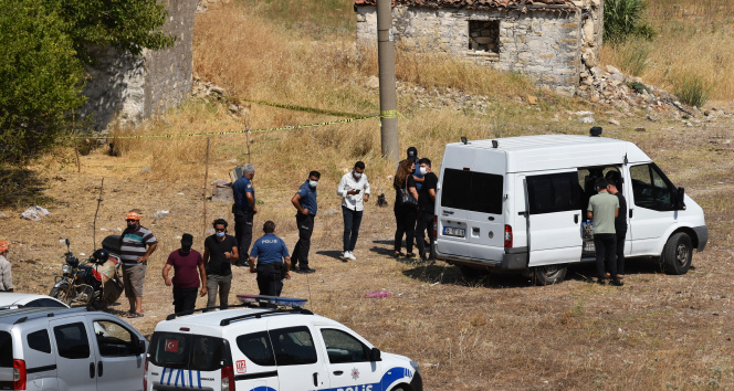 İzmirde boş arazide ceset bulundu: Cinayet şüphesi var