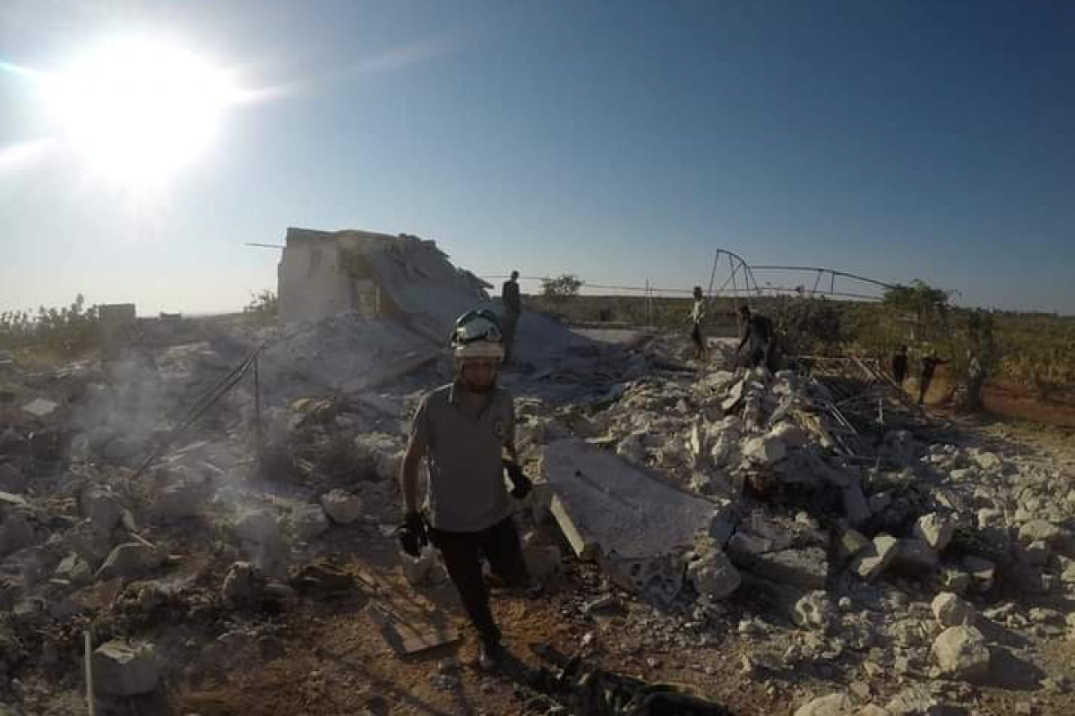 Esad rejimi İdlib kırsalını vurdu: 4 çocuk hayatını kaybetti