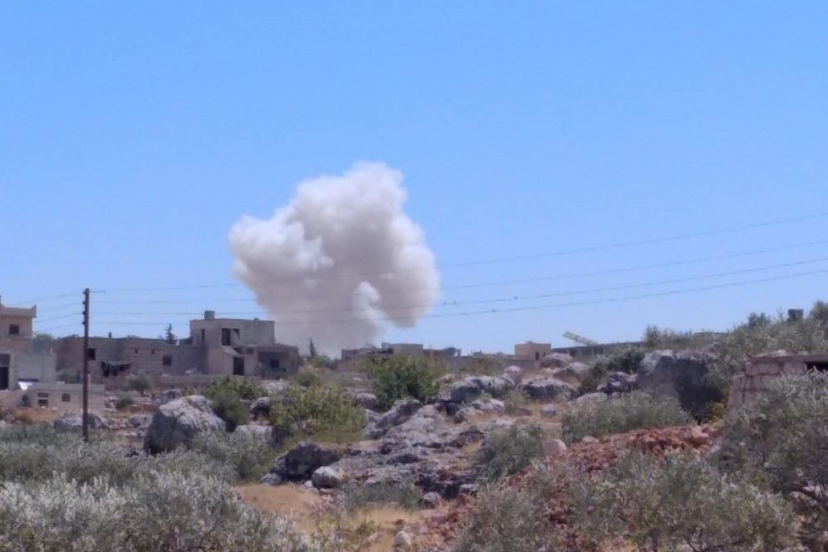 Rus savaş uçakları İdlib’in kuzeyini vurdu: 4&#039;ü çocuk 5 yaralı