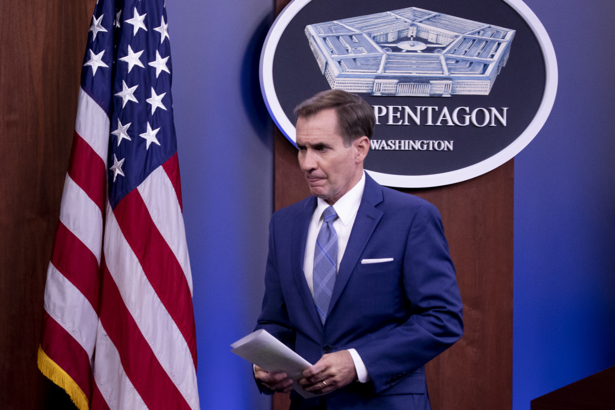 Pentagon Sözcüsü Kirby&#039;den askerlere verilen bebek hakkında açıklama