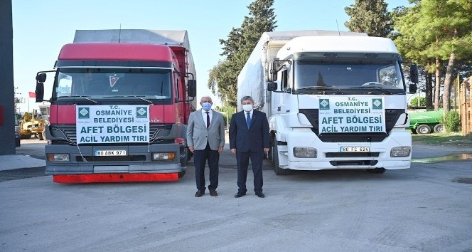 Osmaniye Belediyesi’nden Sinop Ayancık’a yardım eli