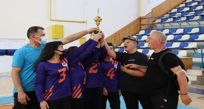 Karaman’da Goalball Yükselme Müsabakaları sona erdi