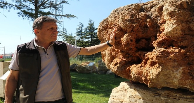 Beyaz Saray’da ve Anıtkabir’de kullanılan kayaçlar bu merkezde sergileniyor