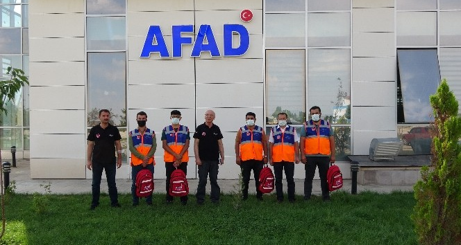 Bozkurt’taki sel felaketinde görev alan AFAD gönüllülerine teşekkür belgesi