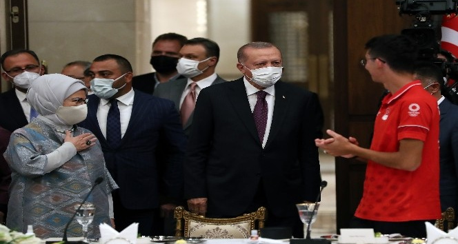 Cumhurbaşkanı Erdoğan: “Türkiye 13 madalya kazanarak bir rekora imza attı”