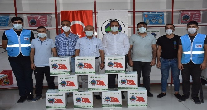Siirt Belediyesi PKU hastaları için gıda kolisi dağıttı