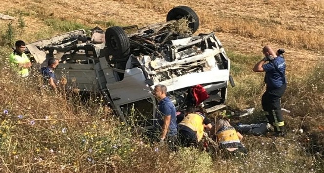 Edirne’de feci kaza: Bir aile yok oldu