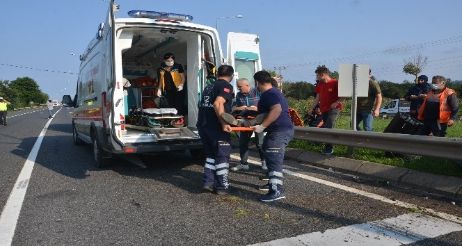 Dikkatsizlik kaza getirdi: 3 yaralı