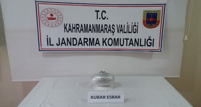 Kahramanmaraş’ta uyuşturucu operasyonu