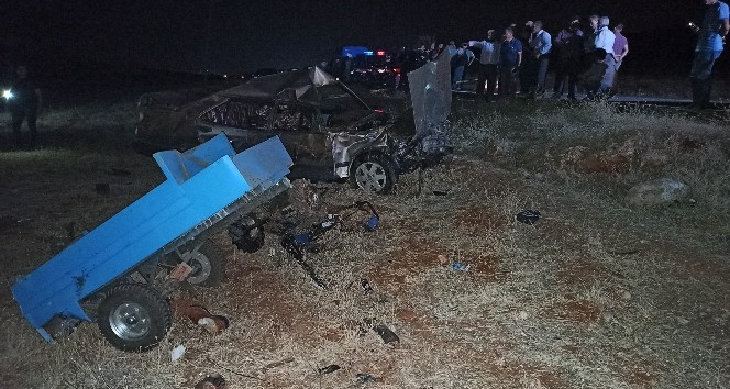 Kahramanmaraş’ta feci kaza: 4 ölü, 1 ağır yaralı