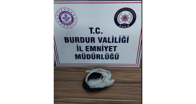 Burdur polisinden uyuşturucu operasyonu: 1 tutuklama