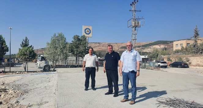 Katı Atık transfer istasyonu inşaatı devam ediyor