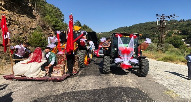 Mutluluk kepçeyle geldi