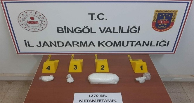 Bingöl’de 500 bin TL değerinde uyuşturucu ele geçirildi