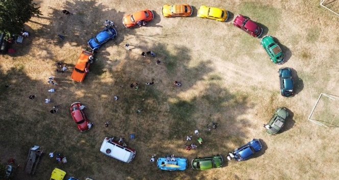 (Özel) Polonezköy’de 200 Vosvos, ‘En Cici Vosvos’ festivalinde yarıştı