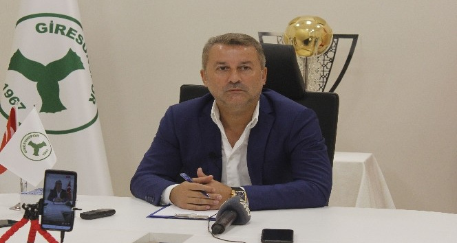 Giresunspor Kulüp Başkanı Hakan Karaahmet: “Biz sonuna kadar devam edeceğiz, mücadele edeceğiz”