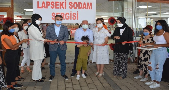 Lapseki’de SODAM sergisi açıldı