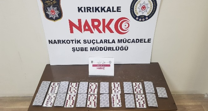 Kırıkkale’de uyuşturucu madde bulunduran şahıs tutuklandı