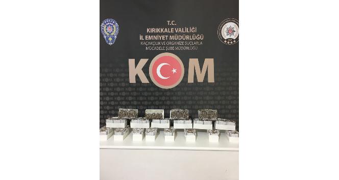 Kırıkkale’de binlerce makaron ele geçirildi