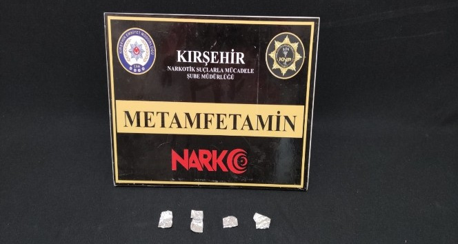 Kırşehir’de, metamfetamin operasyonu