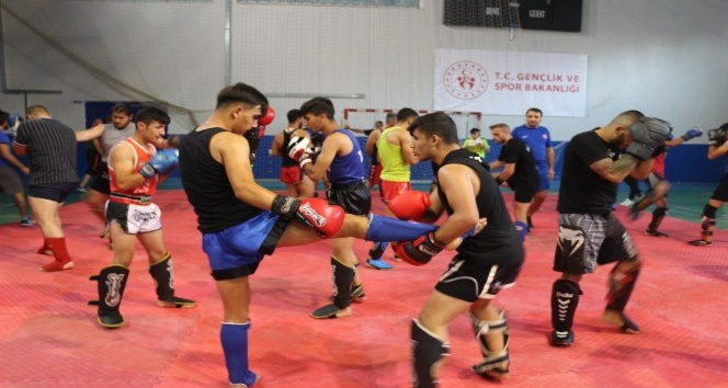 Muay Thai Milli Takım kampı Tatvan’da devam ediyor