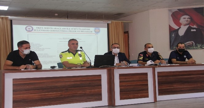 Giresun’da okul servisleri denetlendi