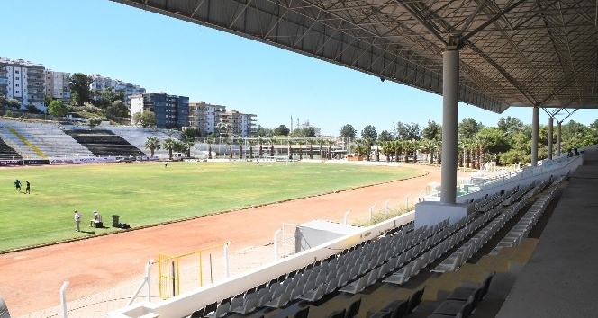 Özer Türk Stadı Kuşadasıspor’un ilk maçına hazır