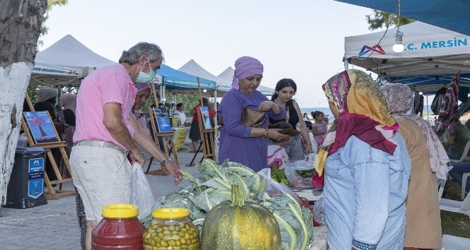 Mersin’de üretici kadınlara satış desteği