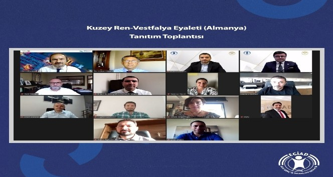 Almanya’nın Kuzey Ren-Vestfalya Eyaleti EGİAD ile buluştu