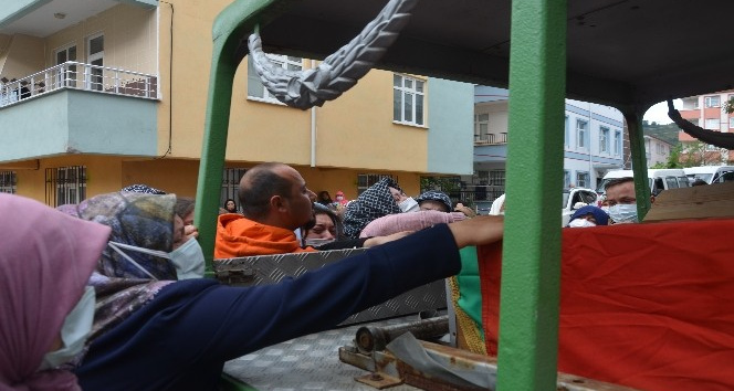 Tünel çalışmasında hayatını kaybeden vatandaş son yolculuğuna uğurlandı
