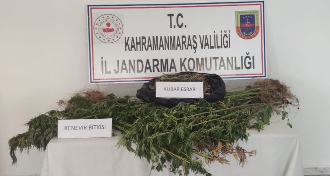 Kahramanmaraş’ta uyuşturucu operasyonu