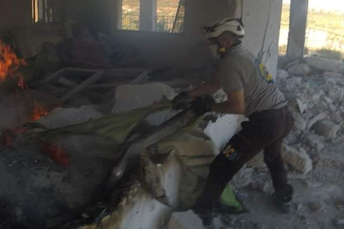 Esad güçleri İdlib&#039;de bir sağlık merkezini hedef aldı: 1 ölü, 3 yaralı
