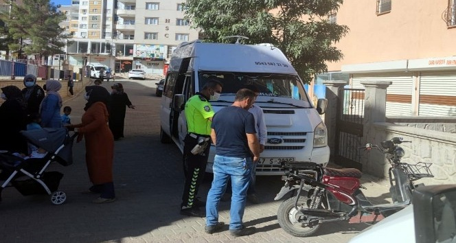 Mardin’de okul servisleri denetlendi