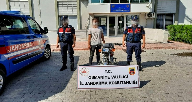 Çalınan motosiklet bulunarak sahibine teslim edildi
