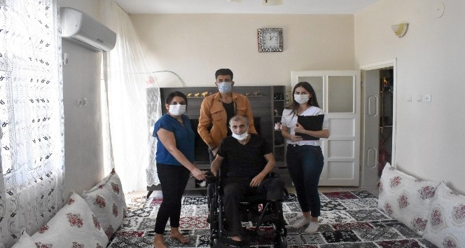 Mardin’de engelli vatandaş akülü sandalye ile özgürlüğüne kavuştu