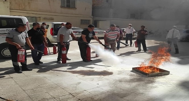 SGK personeline yangın eğitimi