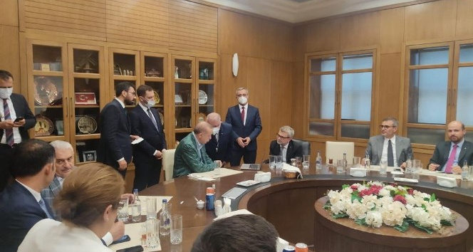 Başkan Mahçiçek’ten Cumhurbaşkanı Erdoğan’a EXPO 2023 sunumu