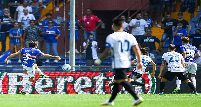 Hakan Çalhanoğlu’lu Inter, Sampdoria deplasmanında takıldı
