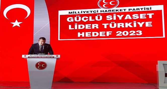 MHP’li Karadağ: “Milliyetçi-Ülkücü Hareket sadece yüce Türk milletinin emrindedir”