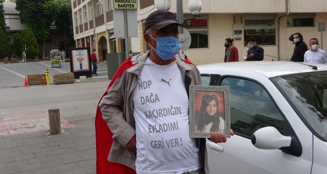HDP Genel Merkezine yürüyen baba, kızına çağrıda bulundu